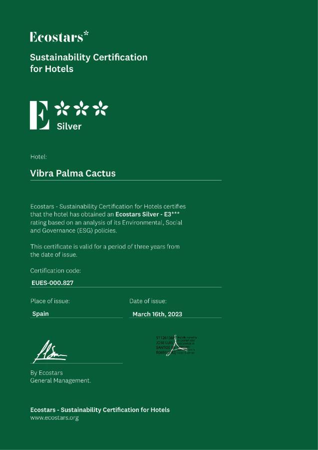 Hotel Vibra Palma Cactus Playa de Palma  Eksteriør billede